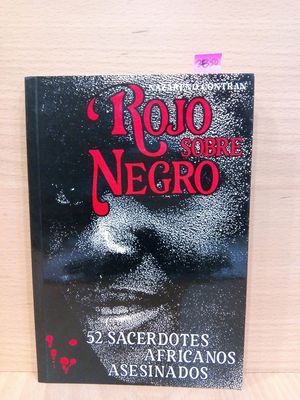 Imagen del vendedor de ROJO SOBRE NEGRO a la venta por Librera Circus