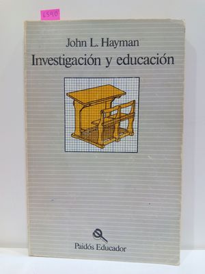 Imagen del vendedor de INVESTIGACIN Y EDUCACIN a la venta por Librera Circus