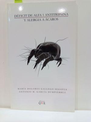 Imagen del vendedor de DFICIT DE ALFA 1 ANTITRIPSINA Y ALERGIA A CAROS a la venta por Librera Circus