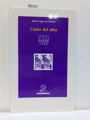 Seller image for CANTO DEL ALBA for sale by Librera Circus