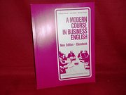 Imagen del vendedor de Modern Course in Business English, New Edition' a la venta por buchversandmimpf2000