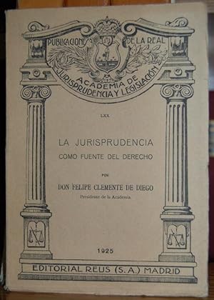 Seller image for LA JURISPRUDENCIA COMO FUENTE DEL DERECHO for sale by Fbula Libros (Librera Jimnez-Bravo)