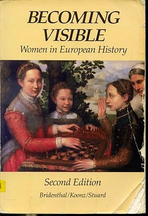 Seller image for Becoming Visible - Women in European History - Second Edition for sale by Librairie Le Nord