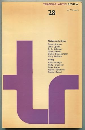 Image du vendeur pour The Transatlantic Review: Number 28, Spring 1968 mis en vente par Between the Covers-Rare Books, Inc. ABAA