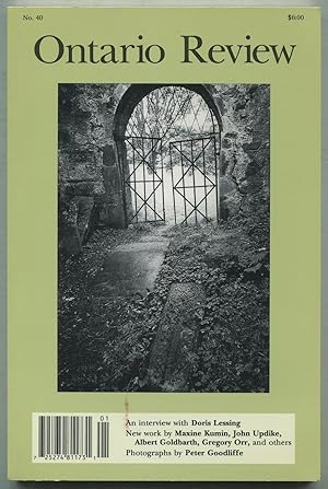 Seller image for The Ontario Review: Spring-Summer 1994, Number 40 for sale by Between the Covers-Rare Books, Inc. ABAA