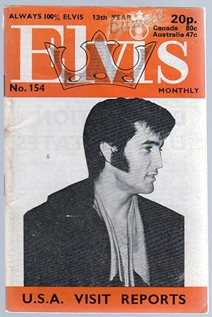 Seller image for Elvis Monthly No.152 (September) for sale by Between the Covers-Rare Books, Inc. ABAA