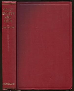 Seller image for What Rights Are Left for sale by Between the Covers-Rare Books, Inc. ABAA