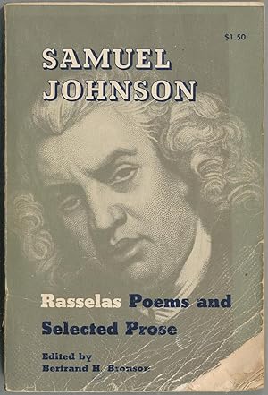 Seller image for Samuel Johnson: Rasselas, Poems, and Selected Prose for sale by Between the Covers-Rare Books, Inc. ABAA
