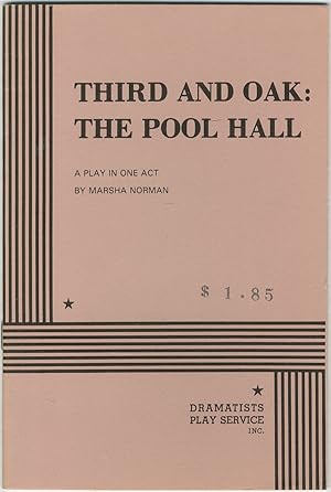 Bild des Verkufers fr Third and Oak: The Pool Hall, A Play in One Act zum Verkauf von Between the Covers-Rare Books, Inc. ABAA