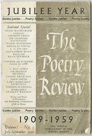 Seller image for The Poetry Review - July-September 1959 (Volume I, Number 3) Golden Jubilee for sale by Between the Covers-Rare Books, Inc. ABAA