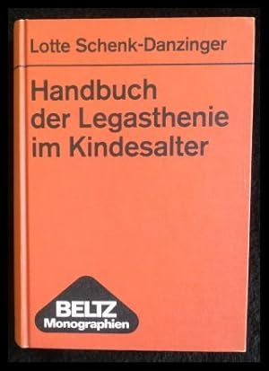 Bild des Verkufers fr Handbuch der Legasthenie im Kindesalter Theorie und Praxis der Schulpsychologie Band 1 zum Verkauf von ANTIQUARIAT Franke BRUDDENBOOKS