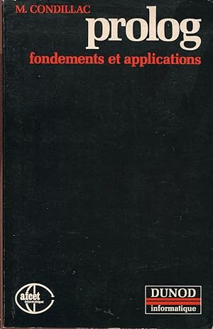 Seller image for Prolog fondements et applications for sale by Sylvain Par