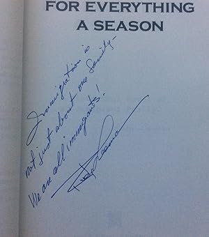 Seller image for For Everything a Season for sale by Jay's Basement Books