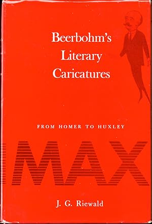 Image du vendeur pour Beerbohm's Literary Caricatures: From Homer to Huxley mis en vente par Kenneth Mallory Bookseller ABAA