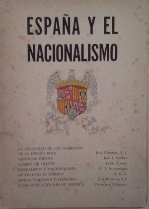 ESPAÑA Y EL NACIONALISMO