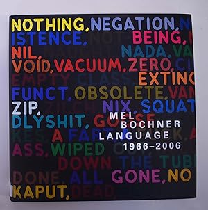 Bild des Verkufers fr Mel Bochner: Language, 1966-2006 zum Verkauf von Mullen Books, ABAA