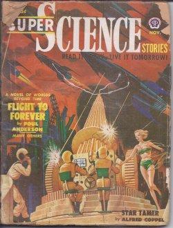 Imagen del vendedor de SUPER SCIENCE Stories: November, Nov. 1950 a la venta por Books from the Crypt