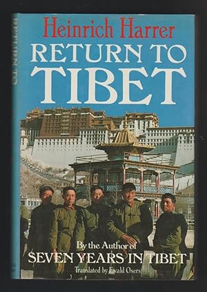 Imagen del vendedor de Return to Tibet a la venta por Plane Tree Books