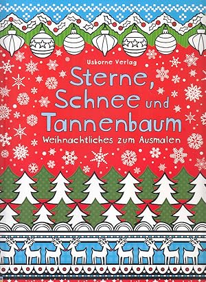 Bild des Verkufers fr Sterne, Schnee und Tannenbaum : Weihnachtliches zum Ausmalen. zum Verkauf von AMAHOFF- Bookstores