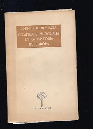 Seller image for COMPLEJOS NACIONALES EN LA HISTORIA DE EUROPA for sale by Desvn del Libro / Desvan del Libro, SL