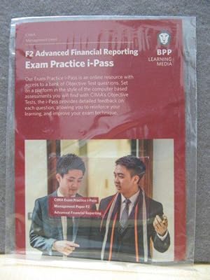 Immagine del venditore per CIMA Exam Practice i-Pass: Management Paper F2: Advanced Financial Reporting venduto da PsychoBabel & Skoob Books