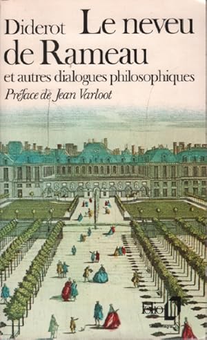 Imagen del vendedor de Le neveu de Rameau et autres Dialogues Philosophiques a la venta por librairie philippe arnaiz