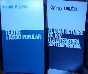 TEATRE I ACCIO POPULAR + EL GRAN OCTUBRE DE 1917 I LA LITERATURA CONTEMPORÀNIA (2 libros)