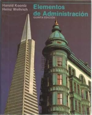 Seller image for Elementos de administracin for sale by Librera Cajn Desastre