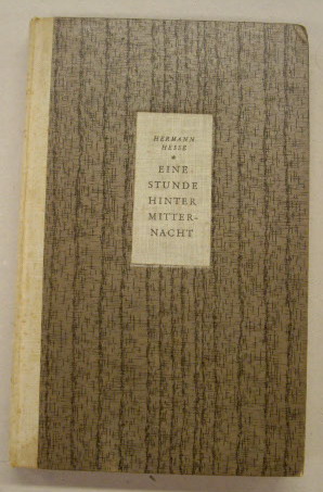 Bild des Verkufers fr Eine Stunde hinter Mitternacht. zum Verkauf von Frans Melk Antiquariaat