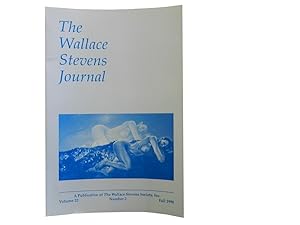 The Wallace Stevens Journal Vol 22 No 2 Fall 1998