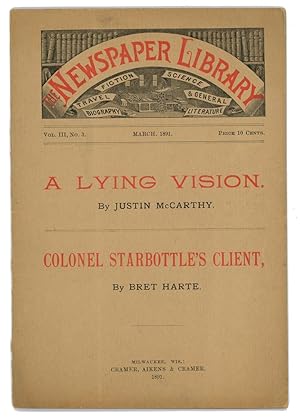 "Colonel Starbottle's Client" in The Newspaper Library (magazine)