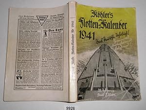 Seller image for Khler s Flotten-Kalender 1941 Das deutsche Jahrbuch! for sale by Versandhandel fr Sammler