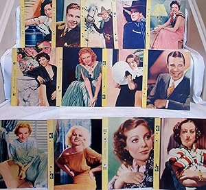 1935 DIXIE CUP "SCRAPBOOK OF PHOTO STARS" PREMIUMS (13)