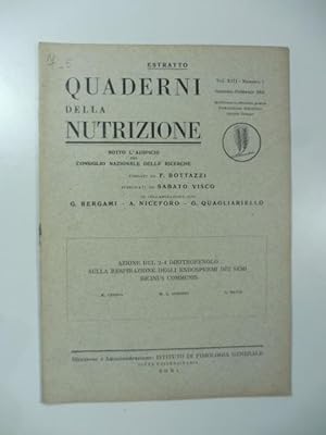 Azione del 2-4 dinitrofenolo sulla respirazione degli endospermi dei semi ricinus communis