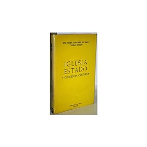 Seller image for IGLESIA - ESTADO Y CONCIENCIA CRISTIANA for sale by Librera Salamb