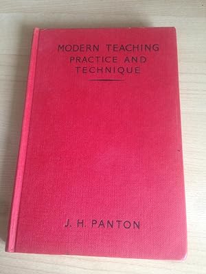 Modern Teaching Practice and Technique