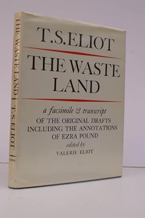 Seller image for The Waste Land. A Facsimile and Transcript of the original Drafts including the Annotations of Ezra Pound. Edited by Valerie Eliot. BRIGHT, CLEAN COPY IN DUSTWRAPPER for sale by Island Books