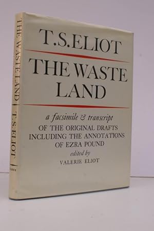 Imagen del vendedor de The Waste Land. A Facsimile and Transcript of the original Drafts including the Annotations of Ezra Pound. Edited by Valerie Eliot. BRIGHT, CLEAN COPY IN DUSTWRAPPER a la venta por Island Books