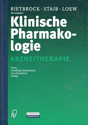 Bild des Verkufers fr Klinische Pharmakologie. Arzneitherapie. zum Verkauf von Antiquariat Bernhardt