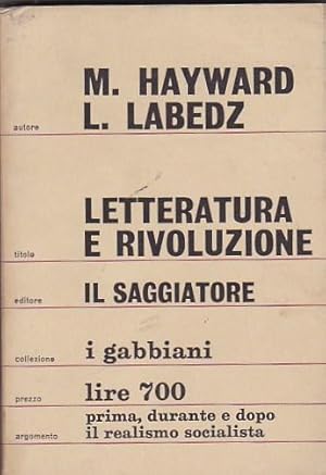 Immagine del venditore per Letteratura e rivoluzione nell'URSS (1917-62) venduto da LIBRERA GULLIVER