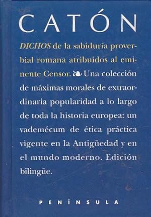 Imagen del vendedor de Dichos de la sabidura proverbial romana atribuidos al eminente Censor, aqu ofrecidos en su versin latina a la venta por LIBRERA GULLIVER