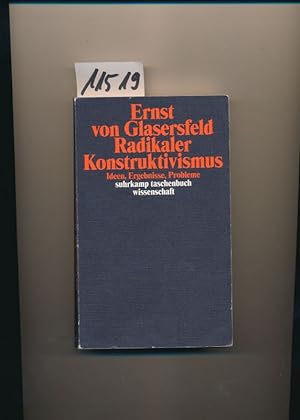 Bild des Verkufers fr Radikaler Konstruktivismus - Ideen, Ergebnisse, Probleme - STW 1326 zum Verkauf von Buchhandlung Lutz Heimhalt