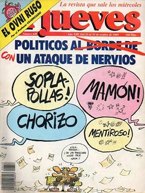 Image du vendeur pour EL JUEVES. LA REVISTA QUE SALE LOS MIRCOLES. Ao XIII. N 648. mis en vente par angeles sancha libros