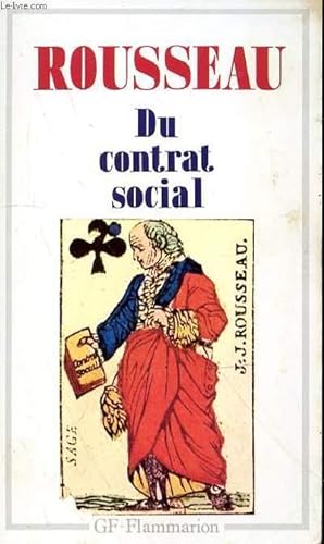 Bild des Verkufers fr DU CONTRAT SOCIAL zum Verkauf von Le-Livre