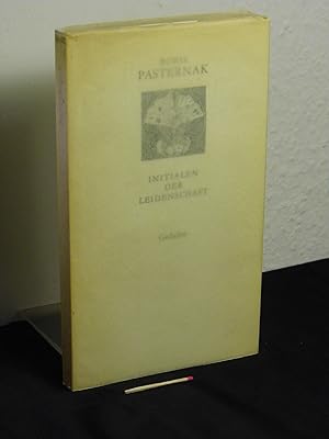 Initialen der Leidenschaft - (Gedichte) - aus der Reihe: Lyrik international (Weiße Reihe) -