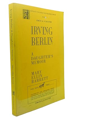 Seller image for IRVING BERLIN : A Daughters Memoir for sale by Rare Book Cellar