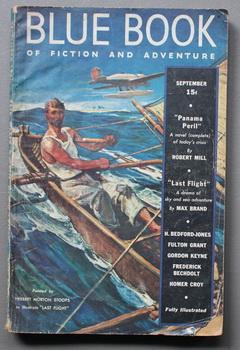 Bild des Verkufers fr BLUE BOOK MAGAZINE (Pulp Magazine). September, 1938 >> Last Flight by Max Brand // Reilly of the Legion by H. Bedford-Jones;; zum Verkauf von Comic World