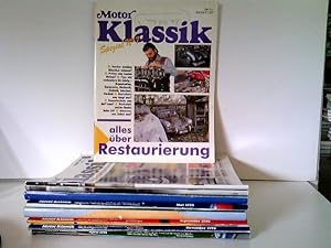 KONVOLUT/Motor Klassik. Das aktuelle Magazin für alle Freunde klassischer Automobile - 9 Hefte: A...