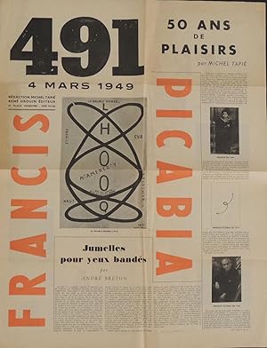 491. 4 Mars 1949. Rédaction Michel Tapié.