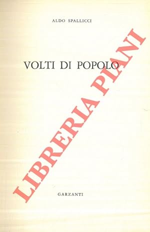 Immagine del venditore per Volti di popolo. venduto da Libreria Piani